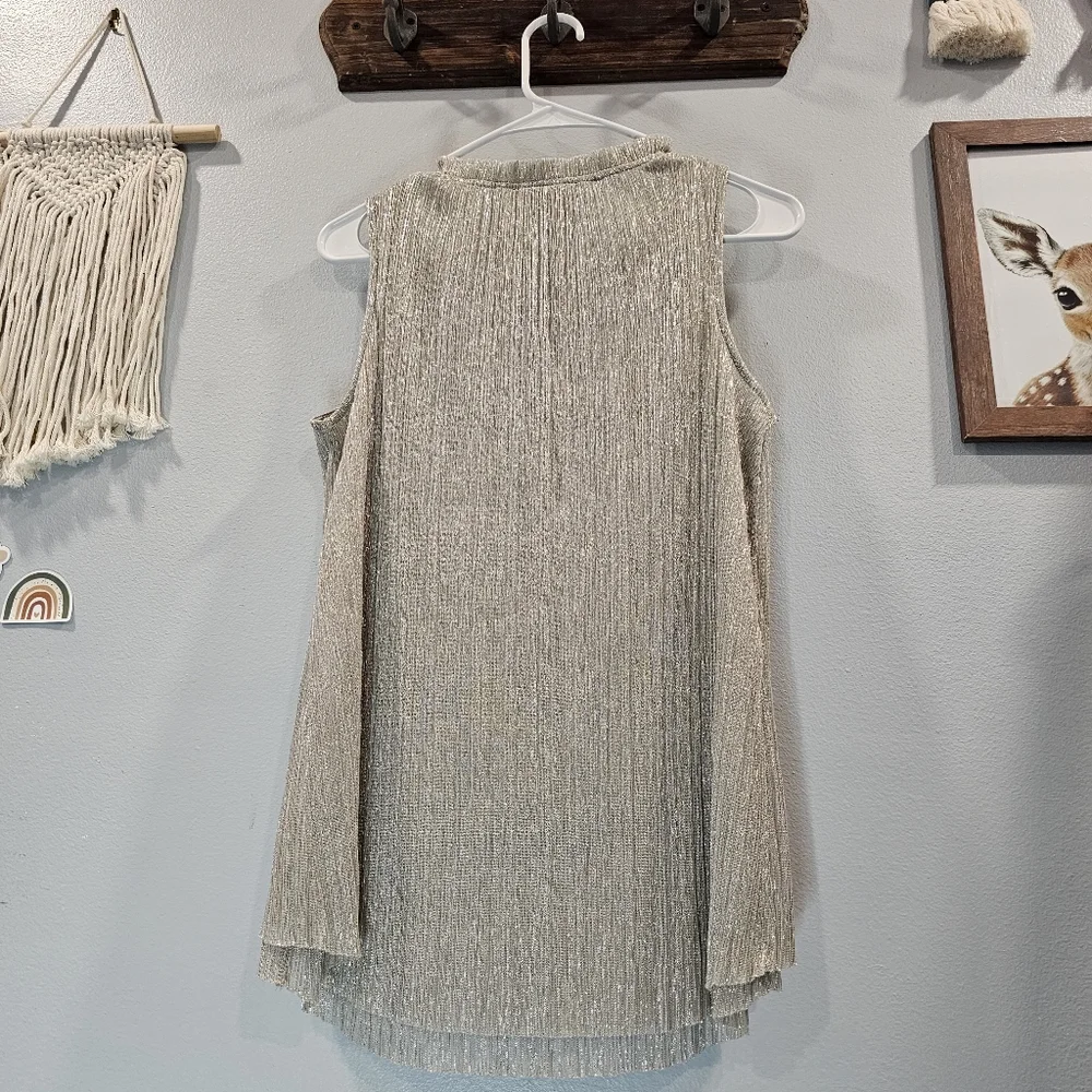 Anthropology shimmer smocked tank - Picture 5 of 16